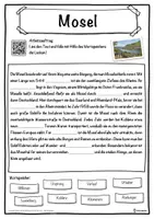 Vorschau - Unterrichtsreihen - Mosel Lückentext mit Wortspeicher Hörverstehen und Suchsel - Seite 1