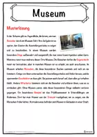Vorschau - Unterrichtsreihen - Museum Lückentext mit Wortspeicher Hörverstehen und Suchsel - Seite 2