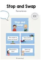 Vorschau - Spiele - Stop and Swap - Kennenlernen - Kennlernspiel - Deckblatt