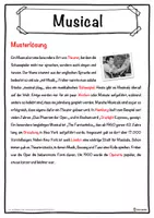 Vorschau - Unterrichtsreihen - Musical Lückentext mit Wortspeicher Hörverstehen und Suchsel - Seite 2