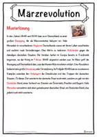 Vorschau - Unterrichtsreihen - Märzrevolution Lückentext mit Wortspeicher Hörverstehen und Suchsel - Seite 2