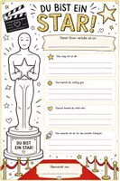 Vorschau - Mal- und Bastelvorlagen - ⭐ Du bist ein Star! – Wertschätzungs-Oscar für Mitschüler:innen | Abschlussritual & Sozialkompetenz - Deckblatt