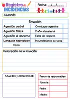 Vista previa - Para docentes: organización, planificación y formación - Registro de incidencias para el aula - página 3