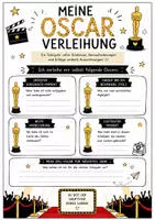 Vorschau - Arbeitsblätter - 🏆 Meine Oscar-Verleihung – Kreative Schuljahresreflexion zum Schuljahresende | Grundschule I Sek I - Deckblatt