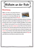 Vorschau - Unterrichtsreihen - Mülheim an der Ruhr Lückentext mit Wortspeicher Hörverstehen und Suchsel - Seite 2