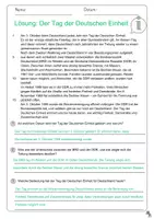Vorschau - Arbeitsblätter - Komplette Unterrichtsstunde Tag der deutschen Einheit: Bildbetrachtung, Informationstext + Suchsel - Seite 2
