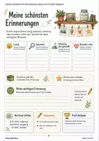 Vorschau - Arbeitsblätter - Abschied von der Grundschule Erinnerungsheft für Klasse 4 - Seite 2