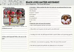 Aperçu - Préparation de séance / Séance complète - BLACK LIVES MATTER - COLIN KAEPERNICK - GEORGE FLOYD - Page de couverture