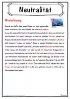 Vorschau - Unterrichtsreihen - Neutralität Lückentext mit Wortspeicher Hörverstehen und Suchsel - Seite 2