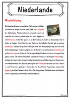 Vorschau - Unterrichtsreihen - Niederlande Lückentext mit Wortspeicher Hörverstehen und Suchsel - Seite 2