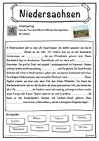Vorschau - Unterrichtsreihen - Niedersachsen Lückentext mit Wortspeicher Hörverstehen und Suchsel - Seite 1