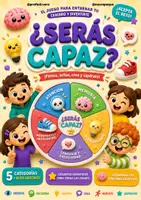 Vista previa - Juegos / Gamificación - ¿SERÁS CAPAZ? JUEGO FUNCIONES EJECUTIVAS - página 1