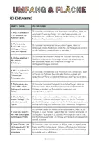 Vorschau - Stundenentwürfe - Materialpaket: Umfang und Flächen - Unterrichtsreihe, UB-Stunde und Material - Seite 2