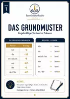 Vorschau - Arbeitsblätter - Regelmäßige Verben im Präsens – Deutsch für Erwachsene (A1) - Seite 1