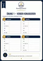 Vorschau - Arbeitsblätter - Regelmäßige Verben im Präsens – Deutsch für Erwachsene (A1) - Seite 2