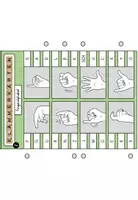 Vorschau - Spiele - Klammerkarten - Gebärdensprache - Fingeralphabet - Seite 3