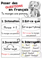 Vorschau - Arbeitsblätter - Freebie! Questions en français! -Fragen auf Französisch- 4 Fragetypen Edk - Seite 2