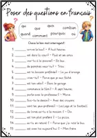 Vorschau - Stationenlernen - Questions en français - Fragewörter auf Französisch Exercices Übungen - Seite 3