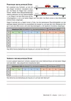 Vorschau - Unterrichtsreihen - Physik MS Mechanik 14 - Impuls (PDF, DOCX, Musterlösung) - Seite 2