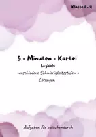 Vorschau - Arbeitsblätter - Materialpaket 5-Minuten-Kartei - Seite 1
