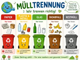 Vorschau - Arbeitsblätter - Mülltrennung - wie geht es richtig? ( D + AT ) - Seite 2