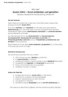 Vorschau - Unterrichtsreihen - Gustav Klimt, Frida Kahlo & Vincent van Gogh entdecken | 3 Mini-Hefte & 3 Kunstprojekte | Kunst & Deutsch Klasse 3–4 - Seite 2