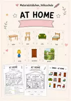 Vorschau - Arbeitsblätter - Materialpaket My Home (Räume + Einrichtung) - Deckblatt