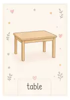 Vorschau - Arbeitsblätter - Materialpaket My Home (Räume + Einrichtung) - Seite 1
