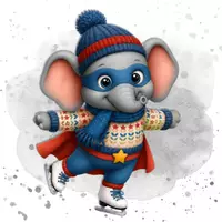 Vorschau - Bildkarten - Elefantenklasse freies Schreiben Klassentier Elefant - Seite 2