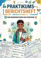 Vorschau - Merkblätter - Praktikumsberich Vorlage: Schülerpraktikum Berufsorientierung - Deckblatt