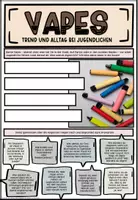 Vorschau - Unterrichtsreihen - Vapes / Vapen | Unterrichtsmaterial Klasse 7-9 | Prävention - Seite 1