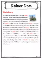 Vorschau - Unterrichtsreihen - Kölner Dom Lückentext mit Wortspeicher Hörverstehen und Suchsel - Seite 2