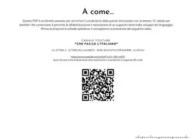 anteprima - Esercizi - LE VOCALI – 5 LIBRETTI DI ARRICCHIMENTO LESSICALE - Pagina 2