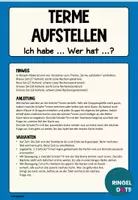 Vorschau - Stationenlernen - Ich habe ... Wer hat ...? Spiel: Terme aufstellen - Seite 1