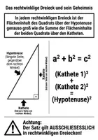 Vorschau - Arbeitsblätter - Satz des Pythagoras Übungsheft PLUS Lernposter - Seite 2