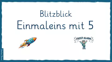 Vorschau - Spiele - Einmaleins mit 5 - Blitzblick für die 2./3. Klasse (digitale Tafel) - Seite 2