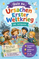 Vorschau - Arbeitsblätter - Ursachen Erster Weltkrieg Geschichte PLUS Lernposter - Deckblatt