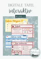 Vorschau - Präsentationen/Tafelbilder - Interaktive Tafel / Klasse 1-3 / Digitale Tafel / + Videos - Deckblatt