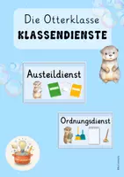 Vorschau - Poster - Otterklasse Klassendienste - Deckblatt