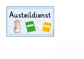 Vorschau - Poster - Otterklasse Klassendienste - Seite 2