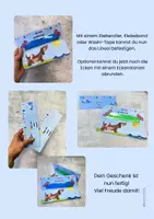 Vorschau - Mal- und Bastelvorlagen - Geschenk zum Zeugnis - Karte für Lineal - Seite 3