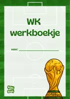 Voorbeeld - WK werkboekje: Puzzelen, begrijpend lezen, schrijven & meer! ⚽️🏆 - Voorblad