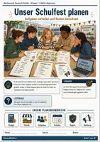 Vorschau - Spiele - Sommer Schule Arbeitsblätter Bundle Klasse 5–7 - Seite 1