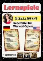 Vorschau - Spiele - Redemittel für Werwolf-Spiele (Englisch & Deutsch) - Deckblatt