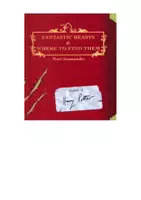 Aperçu - Préparation de séance / Séance complète - FANTASTIC BEASTS - Page de couverture