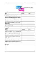 Vista previa - Juegos / Gamificación - Speed dating - Speaking B1/B2 (EOI/ESO) - Portada