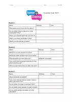 Vista previa - Juegos / Gamificación - Speed dating - Speaking B1/B2 (EOI/ESO) - página 1