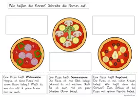 Vorschau - Stundenentwürfe - DaZ - Wortschatzerweiterung Thema Pizza - Seite 2