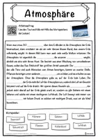 Vorschau - Unterrichtsreihen - Atmosphäre Lückentext mit Wortspeicher Hörverstehen und Suchsel - Seite 1