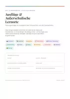Vorschau - Merkblätter - Ausflug & Außerschulische Lernorte – Planungsvorlage - Deckblatt